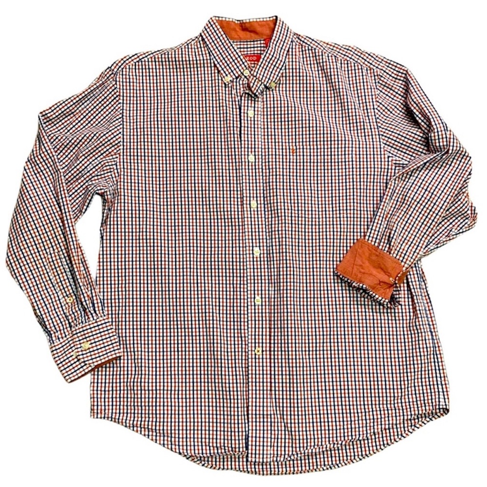 Izod I Checkered Button‎ Down